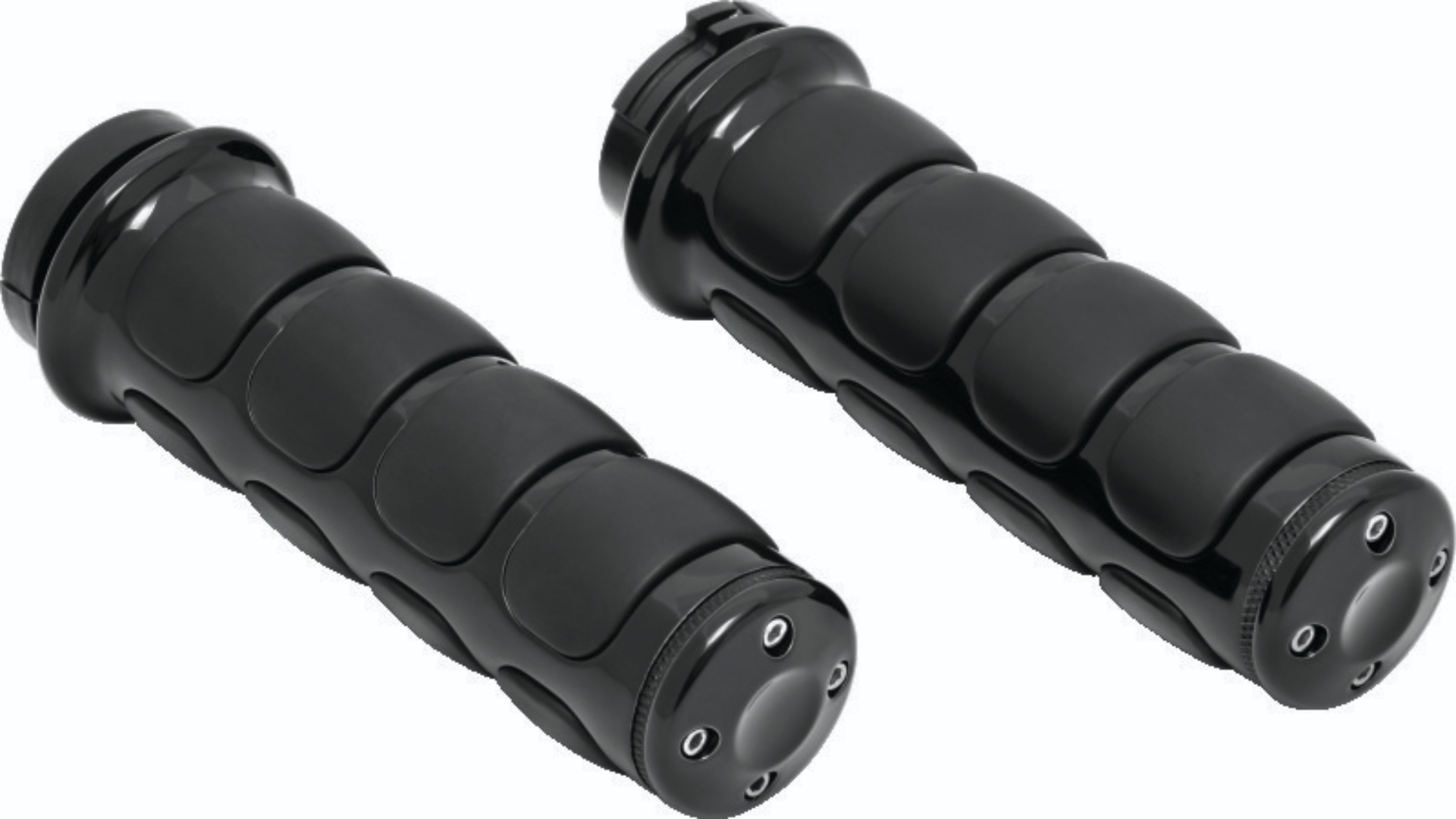 Picture of Kuryakyn ISO Grips Without Throttle Boss Dual Cable Black