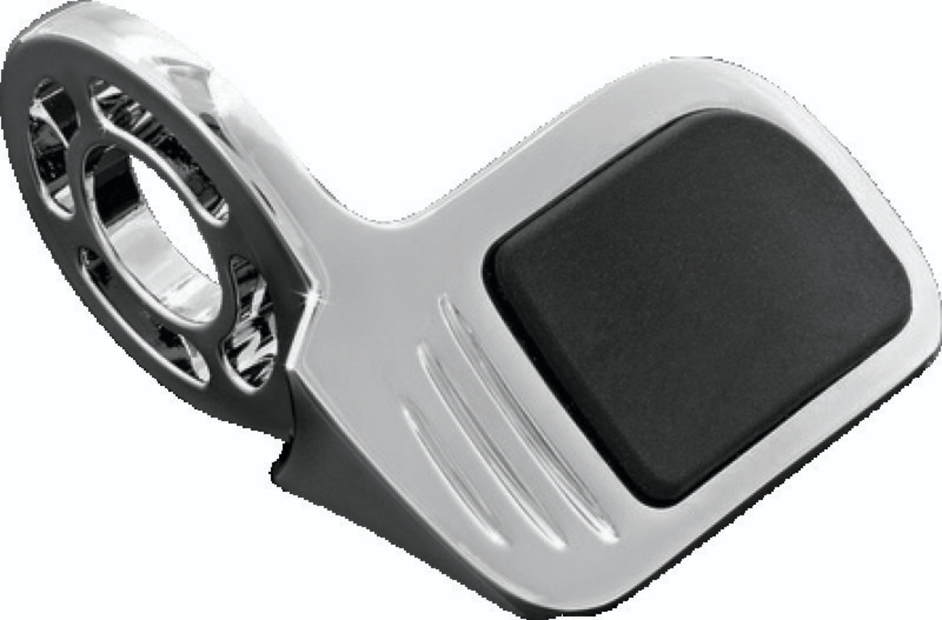 Picture of Kuryakyn Contoured ISO Throttle Boss Left Side Chrome