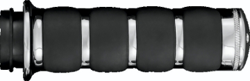 Picture of Kuryakyn ISO Grips Without Throttle Boss Throttle-By-Wire Chrome