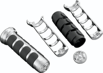 Picture of Kuryakyn ISO Grips For GL1800 With Heated Grips Chrome