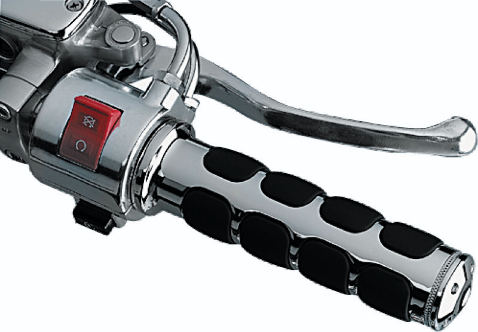 Picture of Kuryakyn Honda Valkyrie ISO Grips (All Models) - Chrome