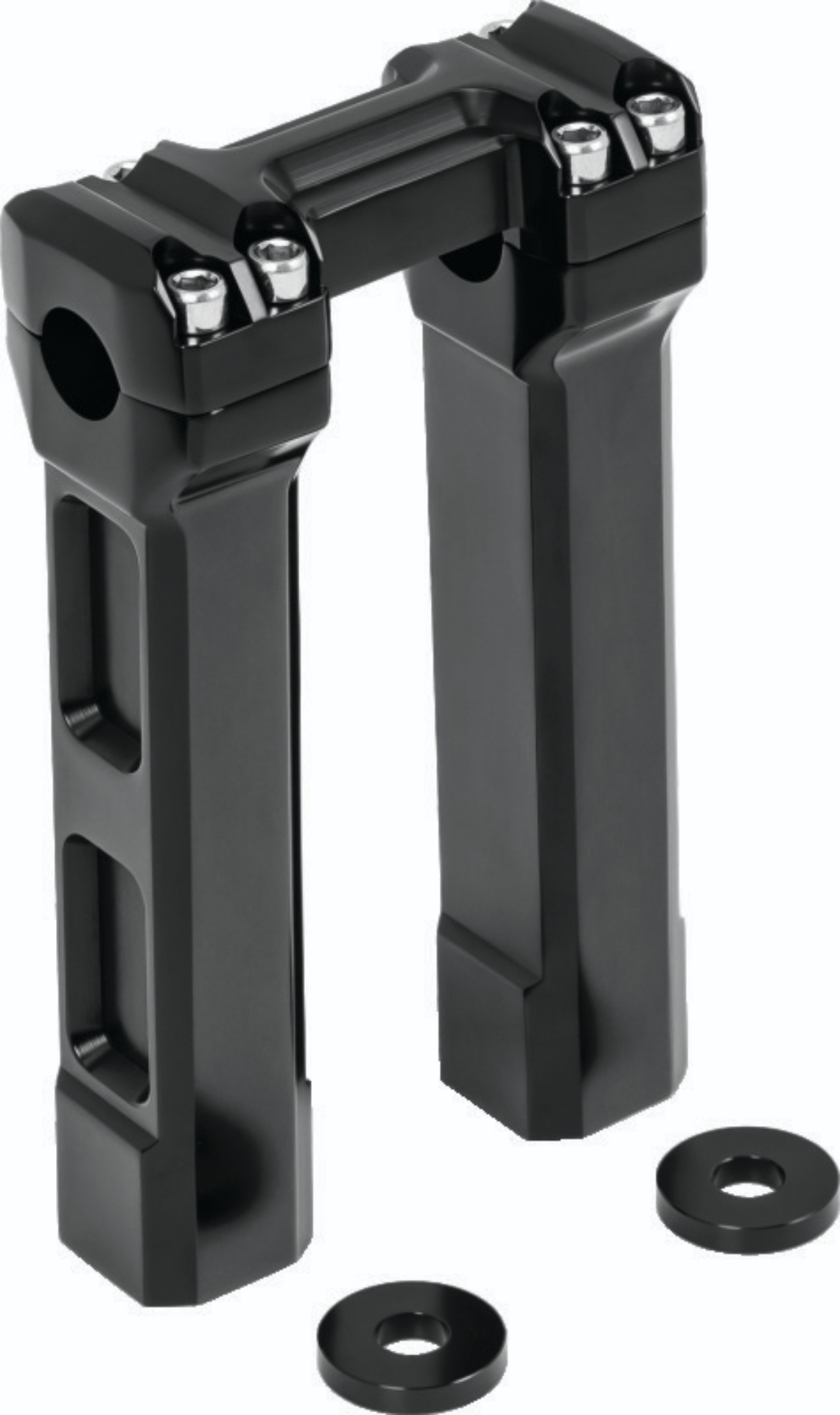Picture of Kuryakyn 8inch Billet Handlebar Risers Black