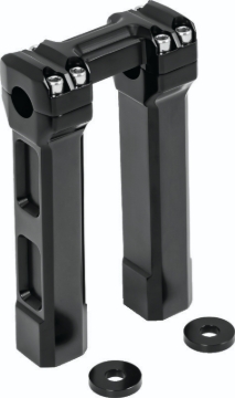 Picture of Kuryakyn 8inch Billet Handlebar Risers Black