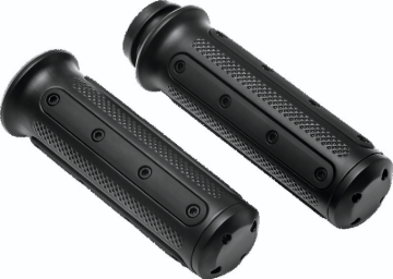 Picture of Kuryakyn Heavy Industry Grips Throttle-By-Wire Black