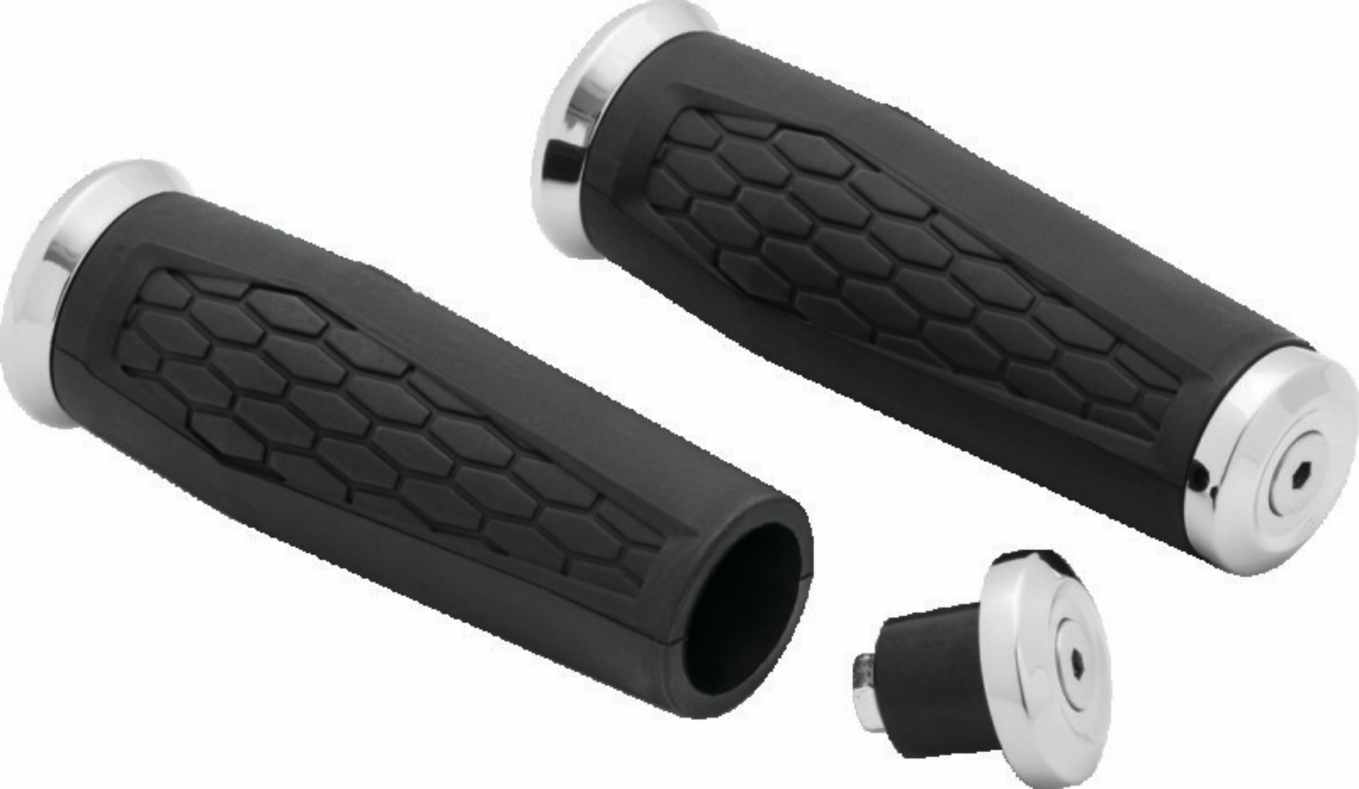 Picture of Kuryakyn Hex Grips 7/8inch Universal Chrome
