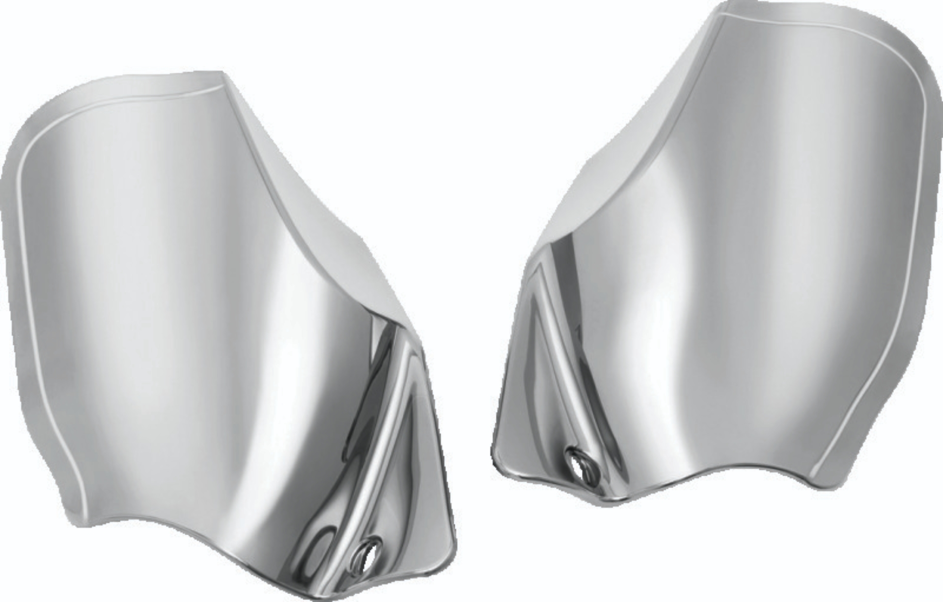 Picture of Kuryakyn Saddle Shields 14-Up XL With Peanut Style Tanks - Smoke