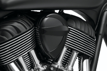 Picture of Kuryakyn Horn Cover John Shope Series Black