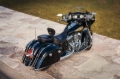 Picture of Kuryakyn L.E.D. Curved License Plate Frame Indian Chrome