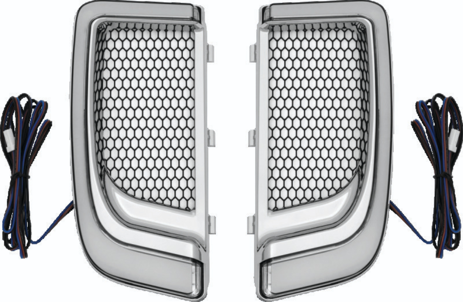 Picture of Kuryakyn Tracer Lower Fairing Grill Chrome