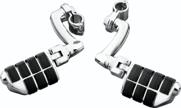 Picture of Kuryakyn Longhorn Offset Dually ISO Pegs With 1-1/4in Clamp Chrome