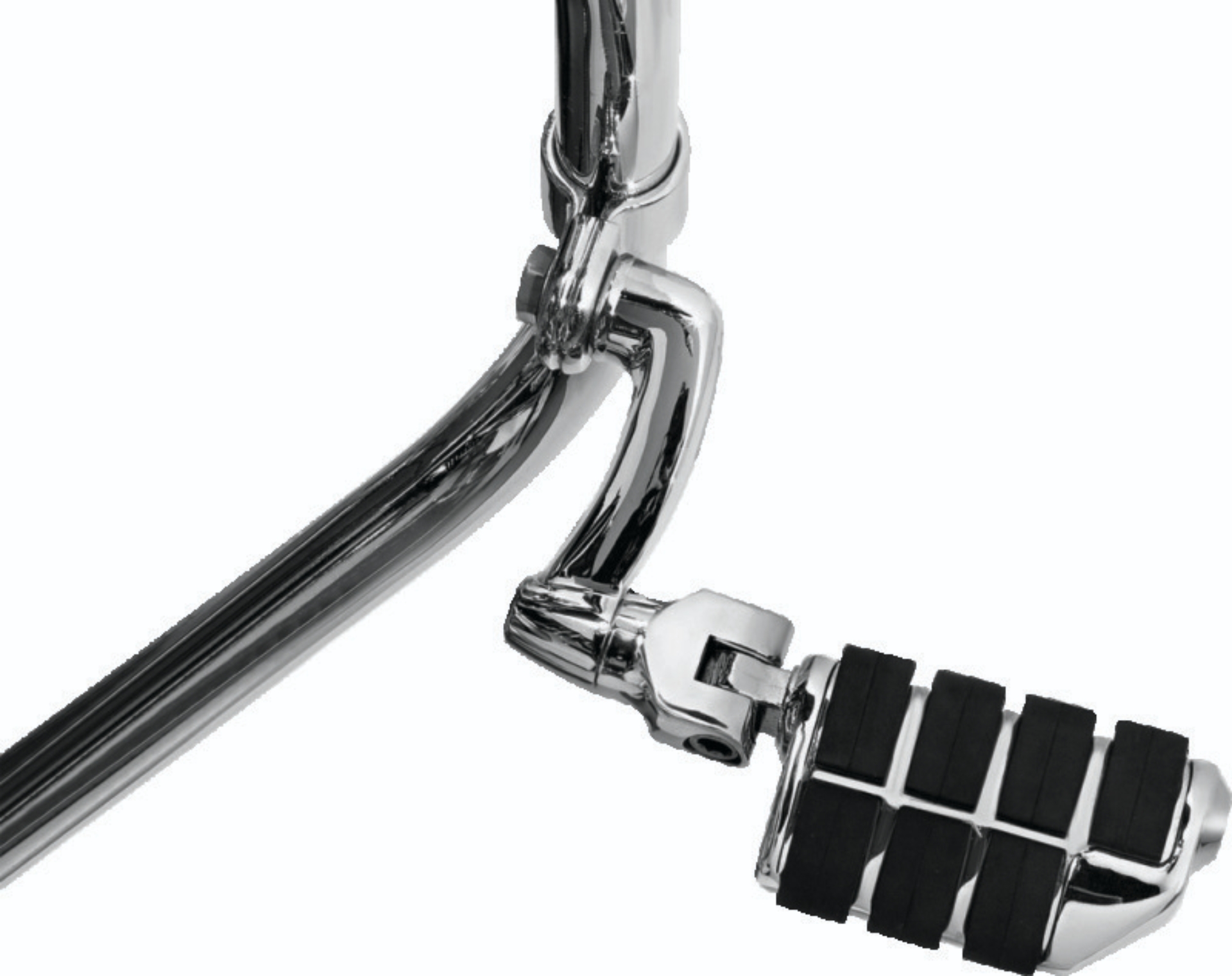 Picture of Kuryakyn Longhorn Offset Dually ISO Peg With 1-1/2in Clamp Chrome