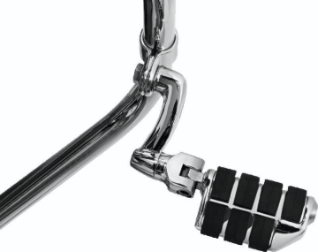 Picture of Kuryakyn Longhorn Offset Dually ISO Peg With 1-1/2in Clamp Chrome