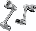 Picture of Kuryakyn 4in Adjustable Lockable Offsets With Male Mount Adapter Chrome