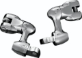 Picture of Kuryakyn 2in Adjustable Lockable Offsets With Male Mount Adapter Chrome