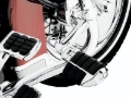 Picture of Kuryakyn Longhorn Offset Dually ISO Pegs With 1-1/4in Clamp Chrome