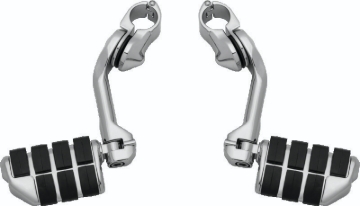 Picture of Kuryakyn Tour-Tech Cruise 6in Mount Arm With Dually ISO Pegs 1-1/4in Clamp Chrome
