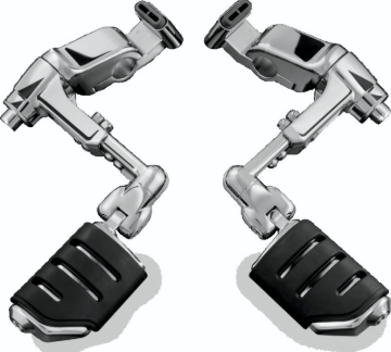 Picture of Kuryakyn Ergo III Adjustable Mount With Trident Dually ISO Pegs Chrome
