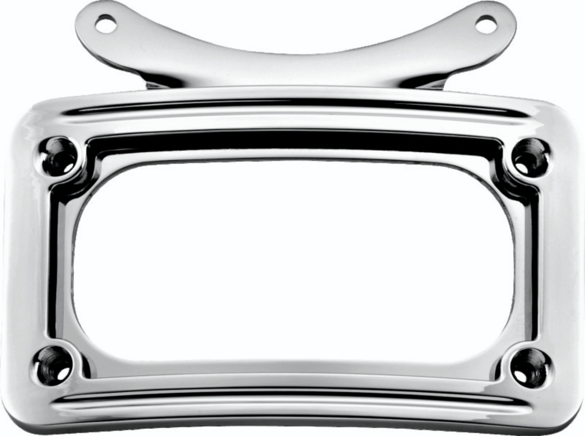 Picture of Kuryakyn Curved License Plate Frame Chrome
