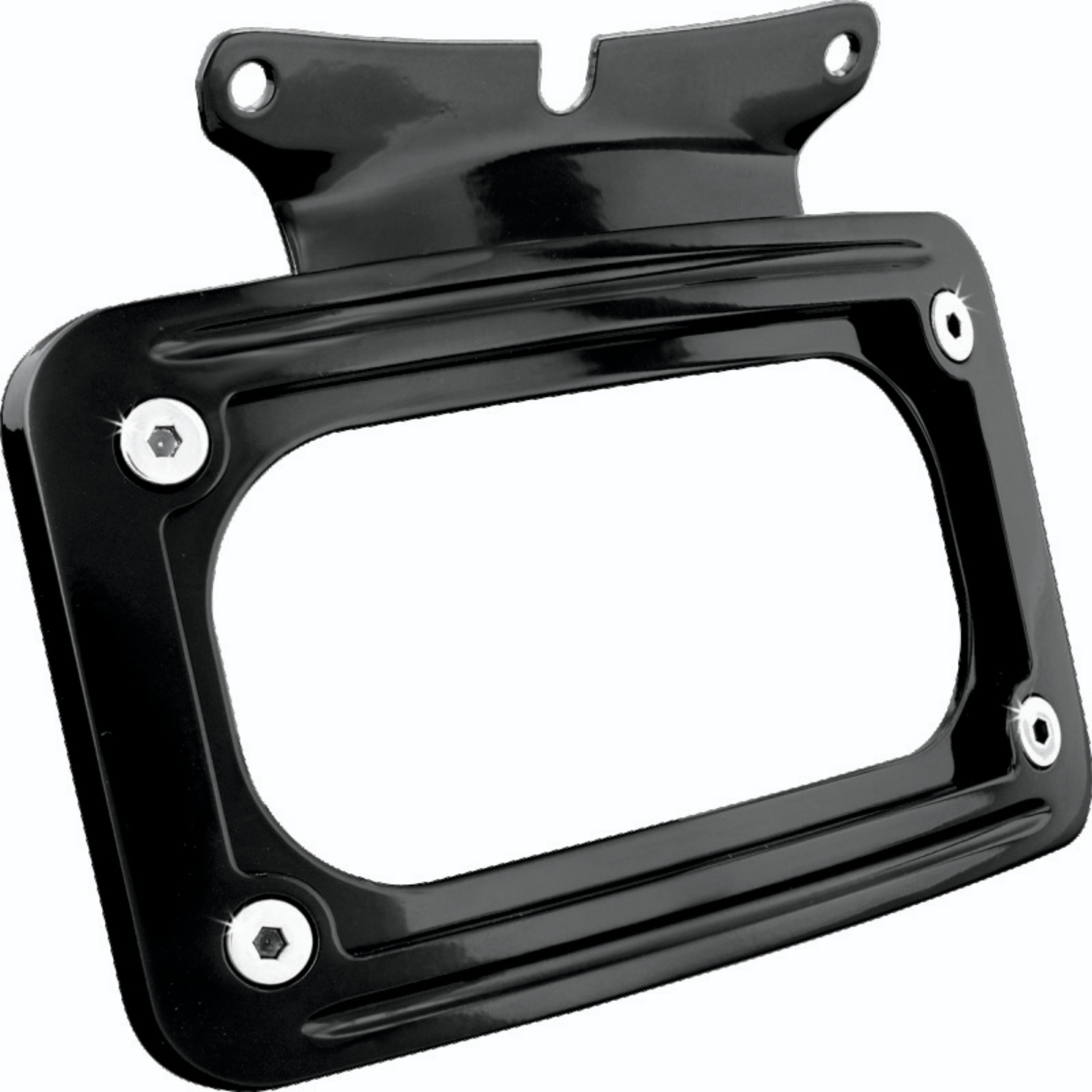 Picture of Kuryakyn Curved License Plate Mount Black
