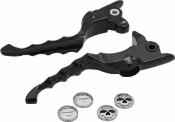 Picture of Kuryakyn Zombie Lever Set 17-20 Touring Gloss Black