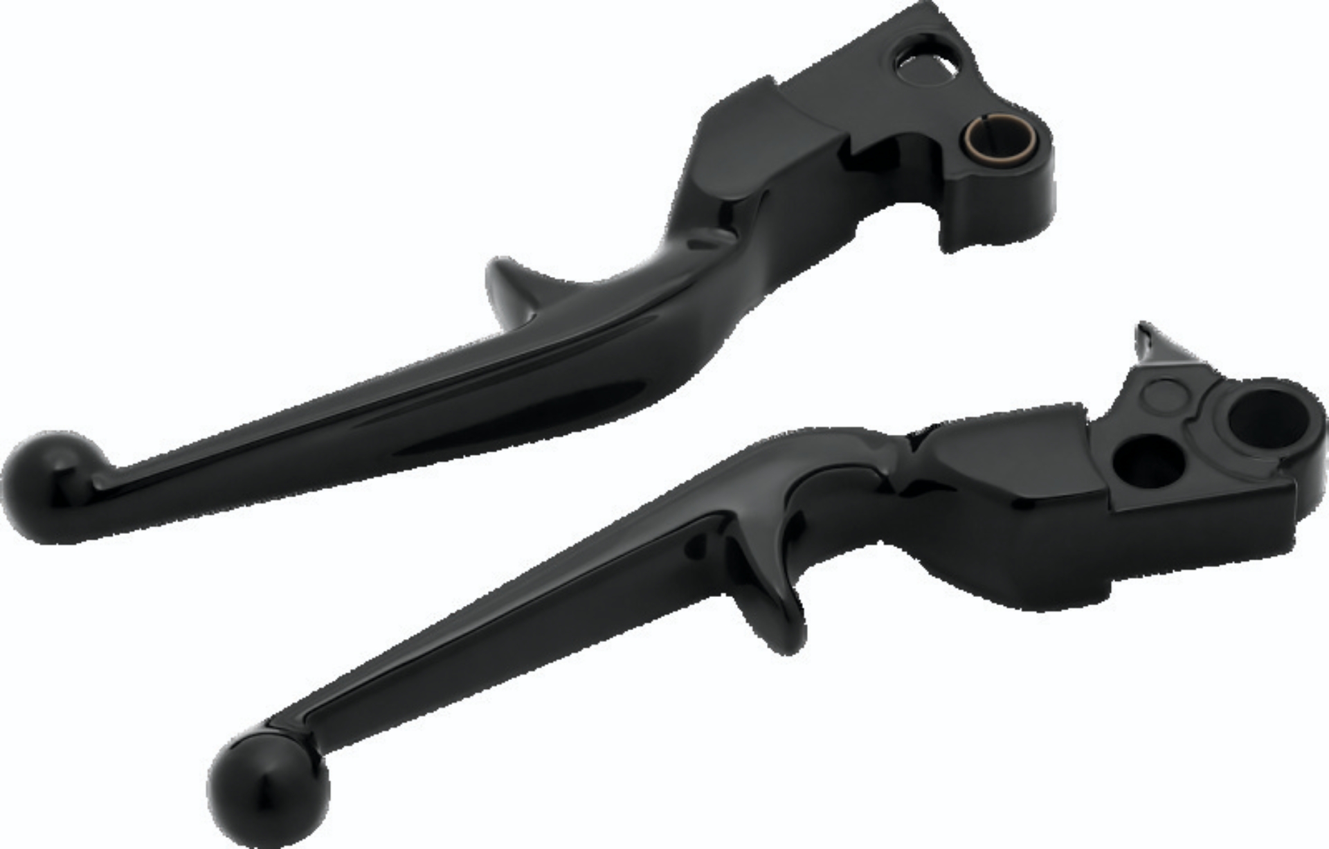 Picture of Kuryakyn Trigger Lever Set 96-Up Cable Gloss Black
