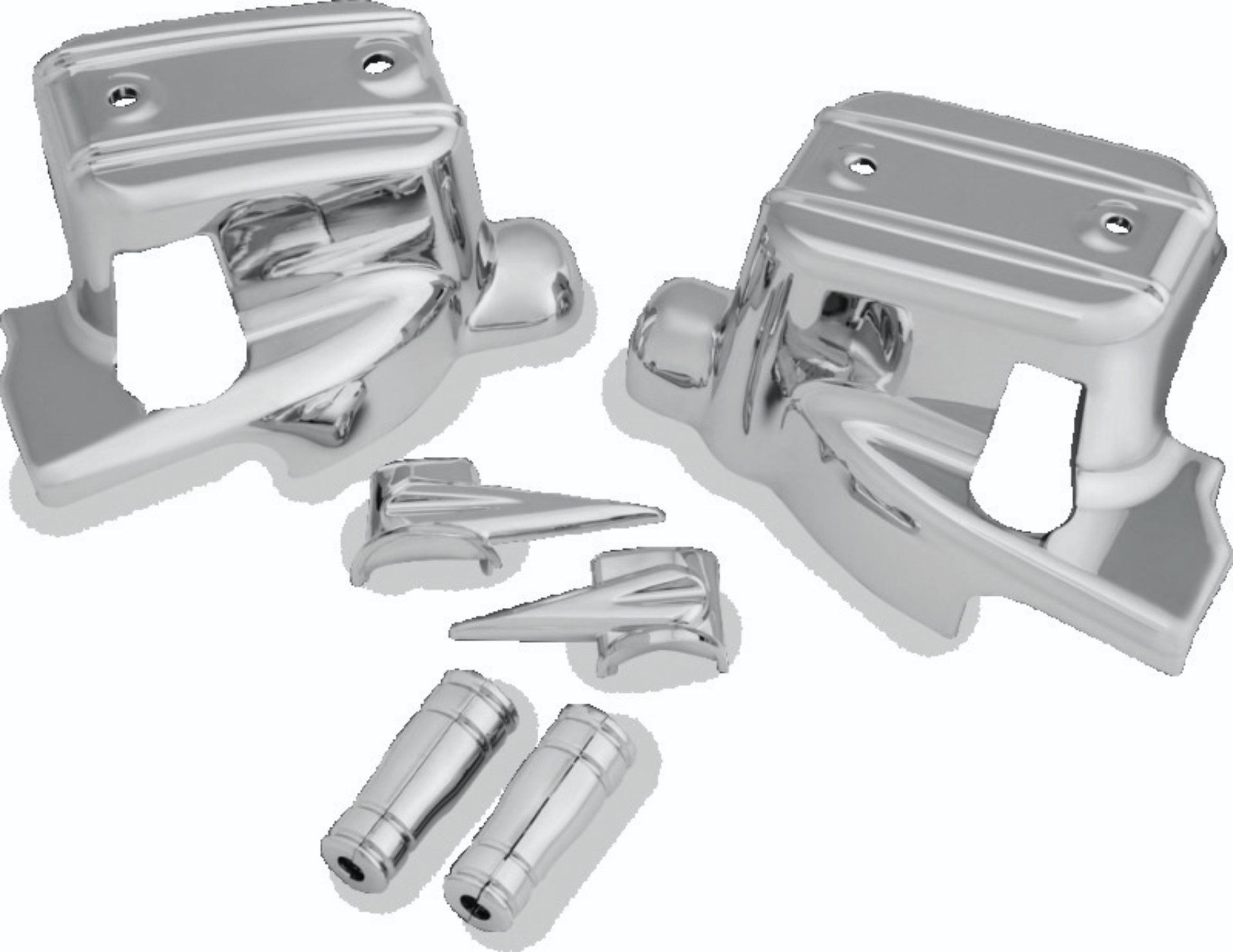 Picture of Kuryakyn Brake & Clutch Control Covers Chrome