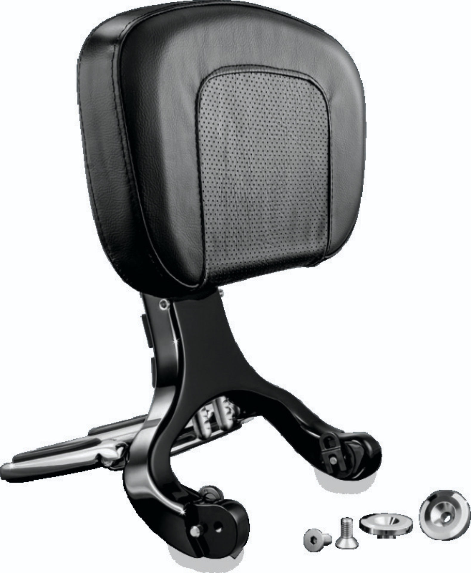 Picture of Kuryakyn Multi-Purpose Backrest Black & Chrome