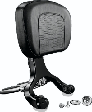 Picture of Kuryakyn Multi-Purpose Backrest Black & Chrome