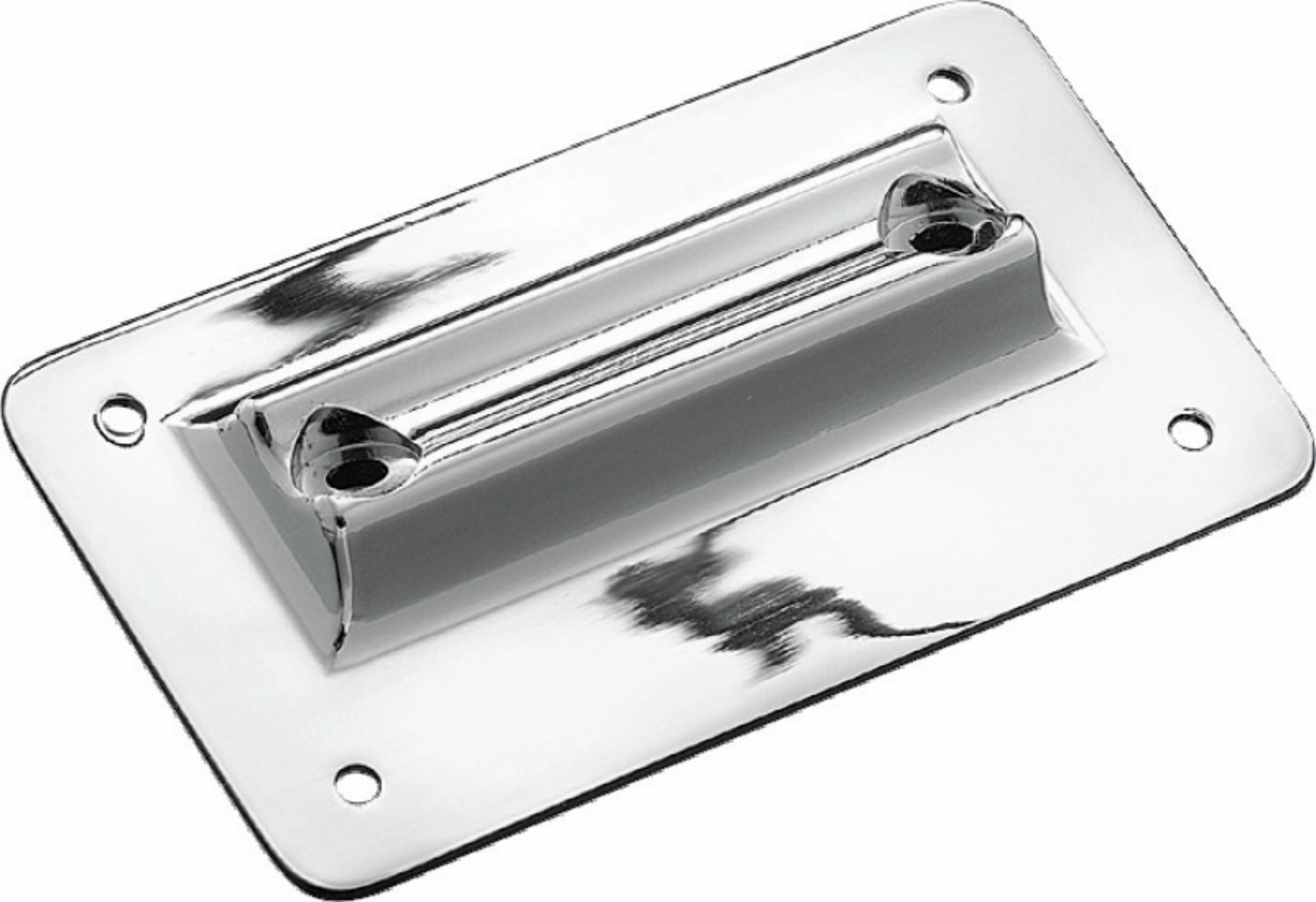 Picture of Kuryakyn Laydown License Plate Holder 97-08 Touring Chrome