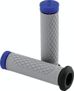 Picture of ProTaper Tri Density Full Diamond ATV Grips - Blue