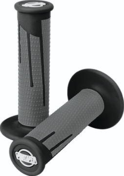 Picture of ProTaper Full Diamond Clamp-On Grips - Black/Dark Gray