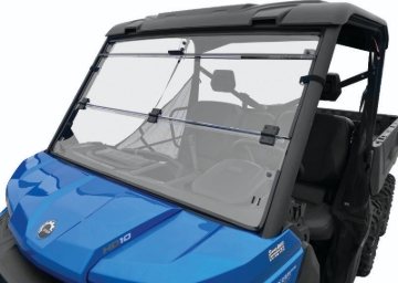 Picture of QuadBoss 16-22 Can-Am Defender HD10 Windbreak Folding Windshield