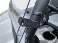 Picture of QuadBoss 16-22 Kawasaki KAF820 Mule Pro-DX Windbreak Folding Windshield