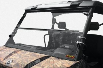 Picture of QuadBoss 16-22 Can-Am Defender HD10 Folding Windshield