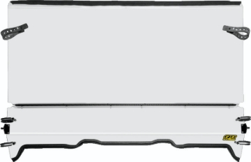 Picture of QuadBoss 11-14 Polaris Ranger 1000 Diesel Folding Windshield