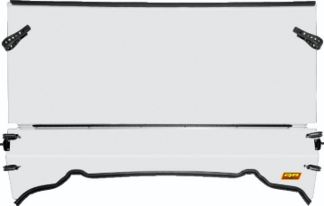 Picture of QuadBoss 00-08 Polaris Ranger 500 (02) Folding Windshield