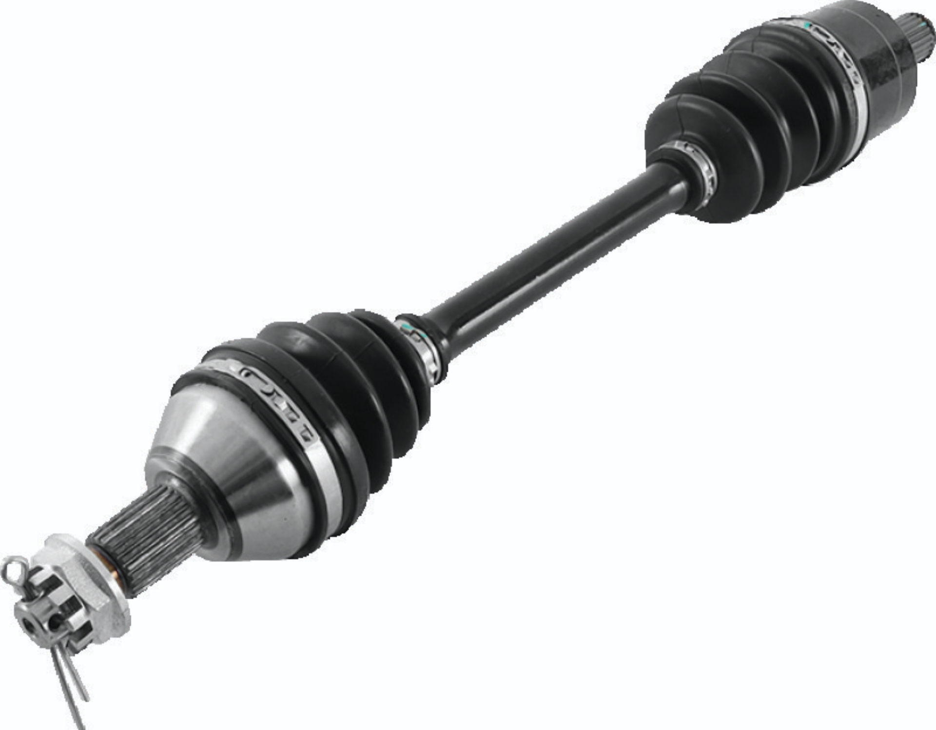 Picture of QuadBoss 10-14 Honda TRX420FA FourTrax Rancher 4x4 AT IRS (02) Rear Left Side Rugged Axle