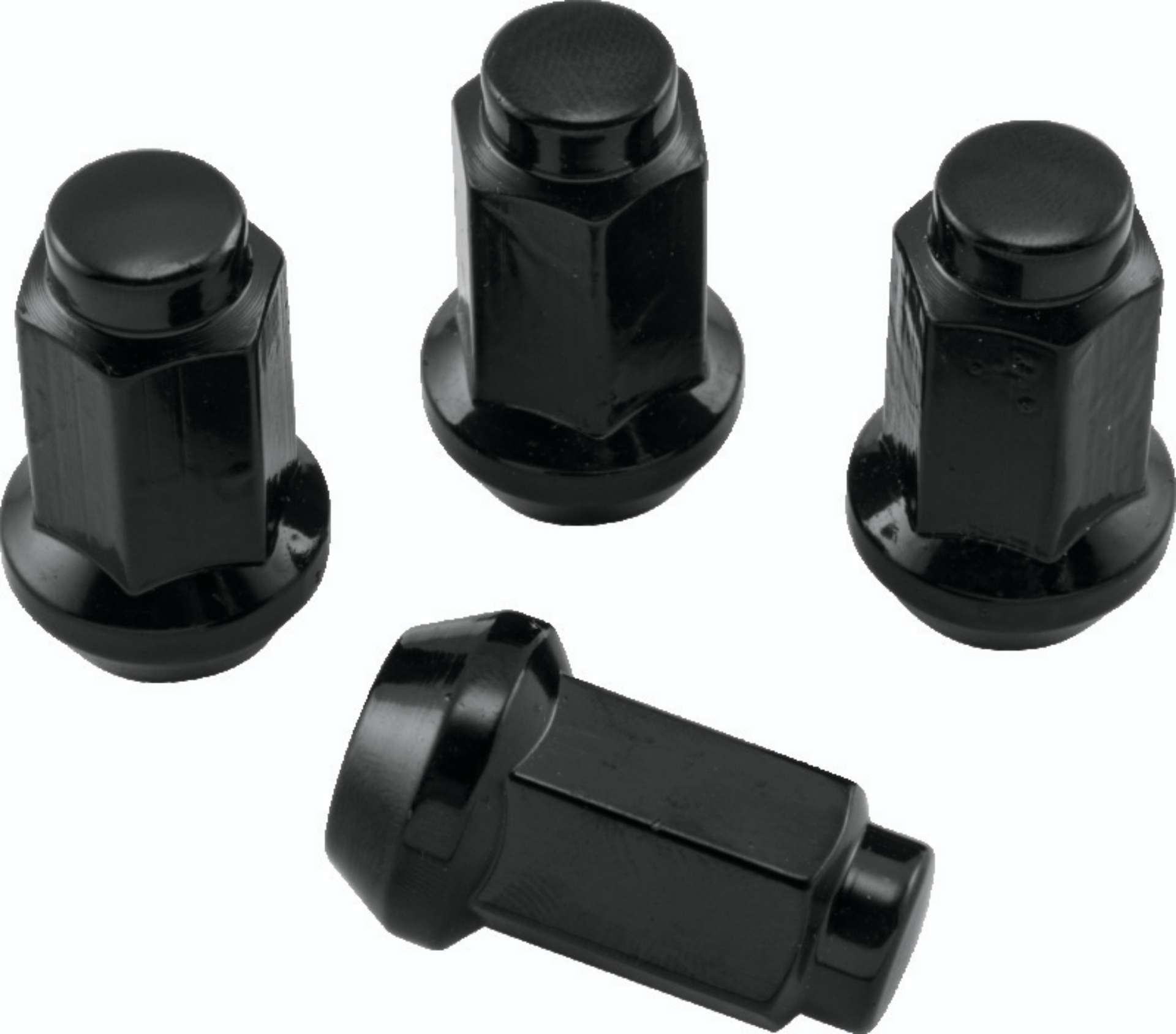Picture of QuadBoss Lug Nuts 3/8in 24 - 14mm-Od - Black - Box of 4