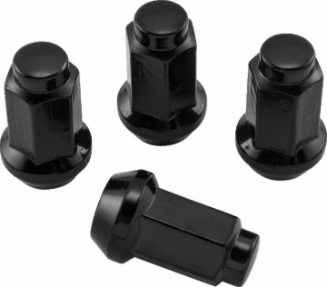 Picture of QuadBoss Lug Nuts 3/8in 24 - 14mm-Od - Black - Box of 4