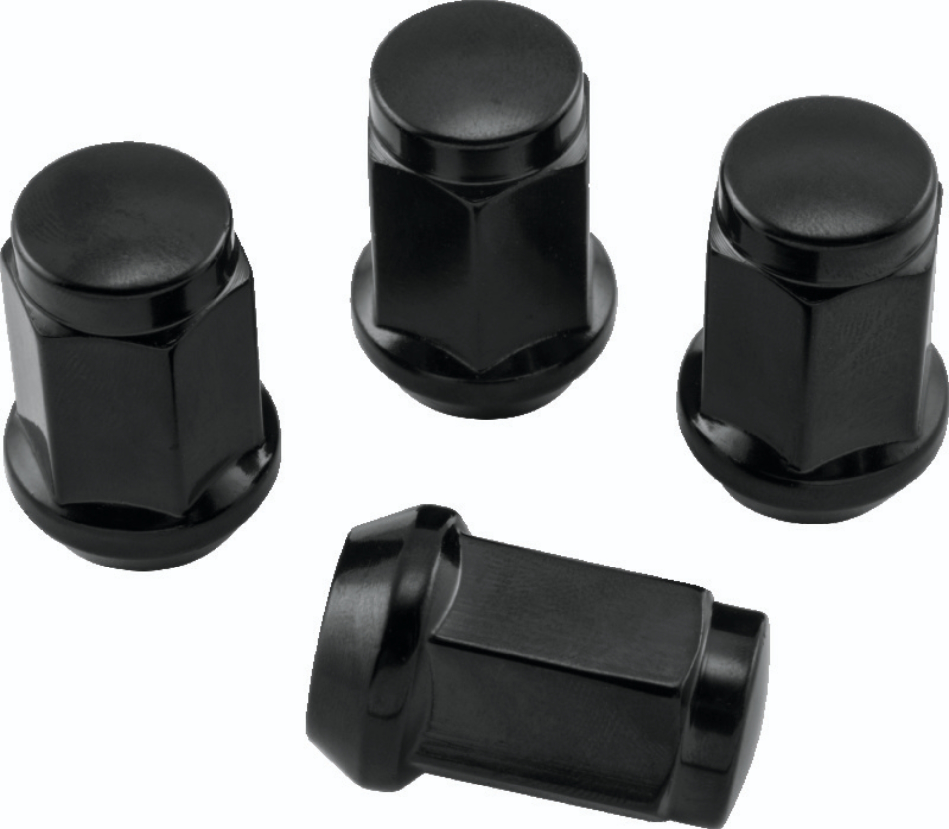 Picture of QuadBoss Lug Nuts 12x1.25 - 17mm-Od - Black - Box of 4