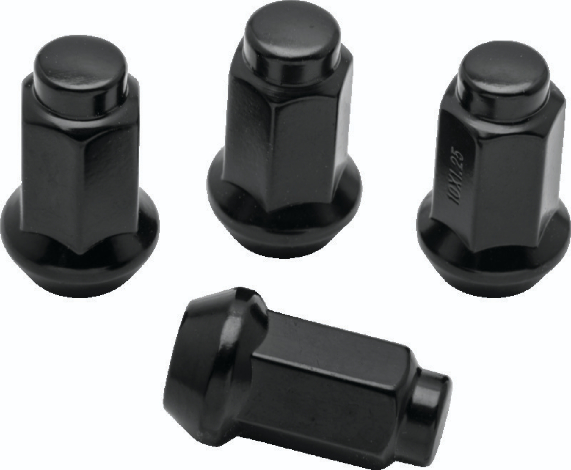 Picture of QuadBoss Lug Nuts 10x1.25 - 14mm-Od - Black - Box of 4