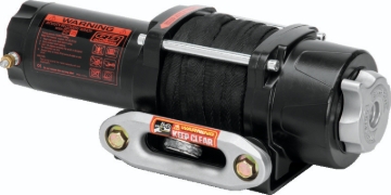 Picture of QuadBoss Winch Kit - 39ft x 7/32in Synthetic Rope - 3.5hp - Hawse Fairlead - Wired Remote - 3500lb