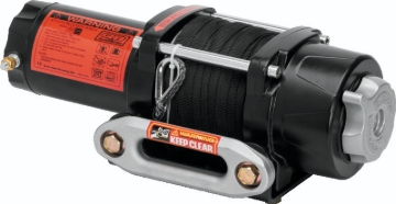 Picture of QuadBoss Winch Kit - 39ft x 3/16in Synthetic Rope - 3hp - Hawse Fairlead - Wired Remote - 2500lb