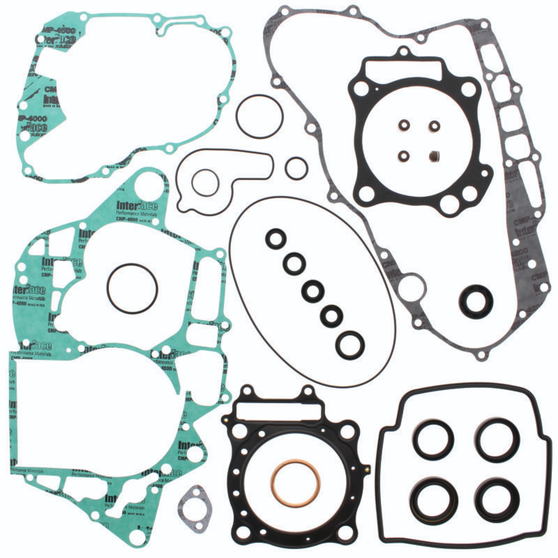 Picture of QuadBoss 04-05 Honda TRX450R Complete Gasket Set w/ Oil Seal