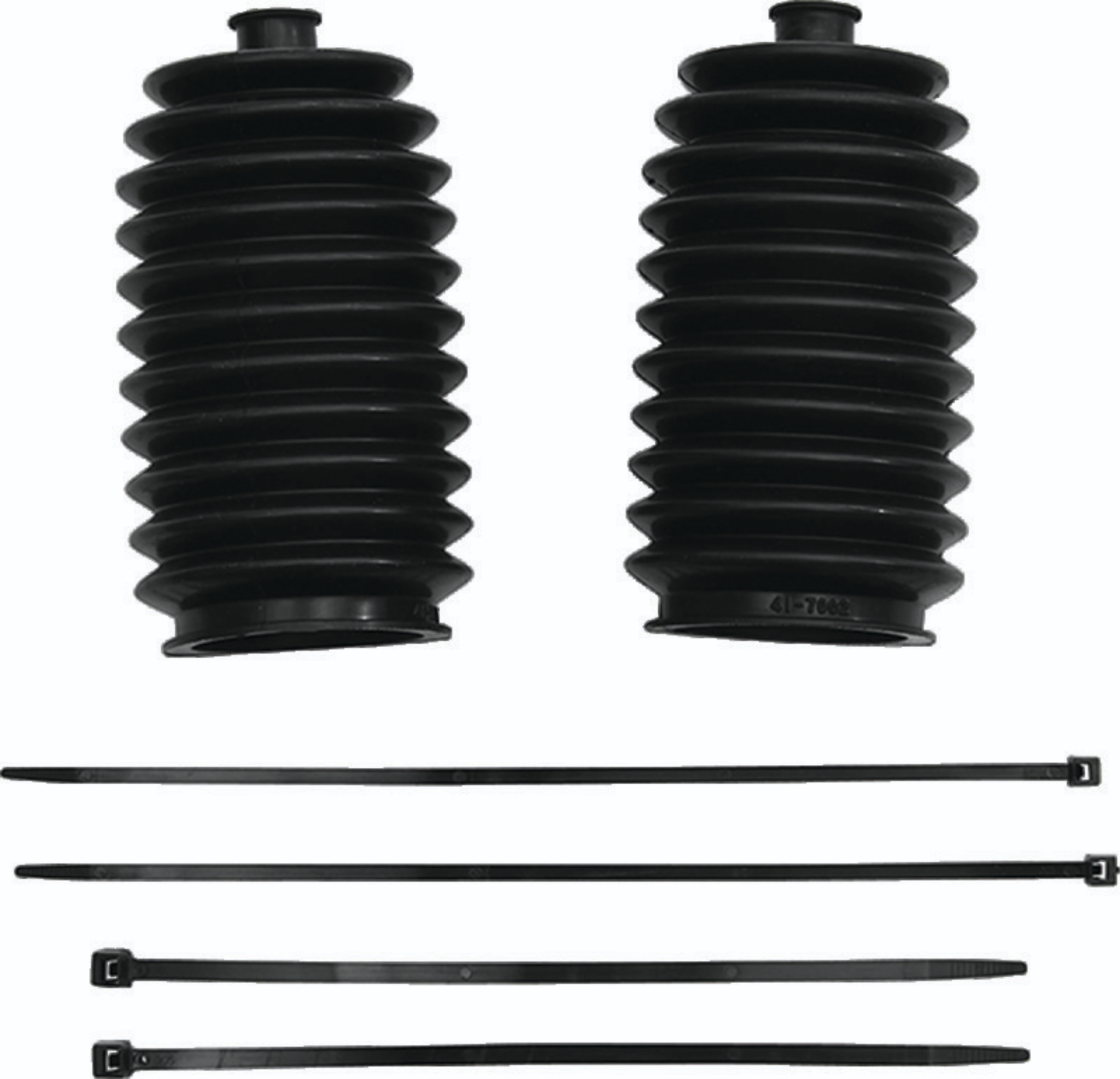 Picture of QuadBoss 17-19 Polaris ACE 500 Steering Rack Tie Rod Assembly Kit - Replacement Race Boot