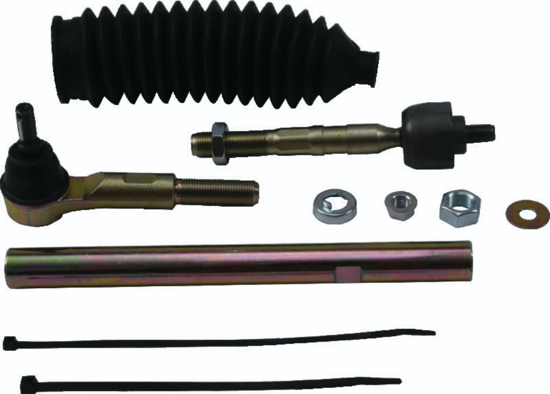Picture of QuadBoss 19-21 Honda SXS1000 Talon 1000X Steering Rack Tie Rod Assembly Kit - Left Inner & Outer