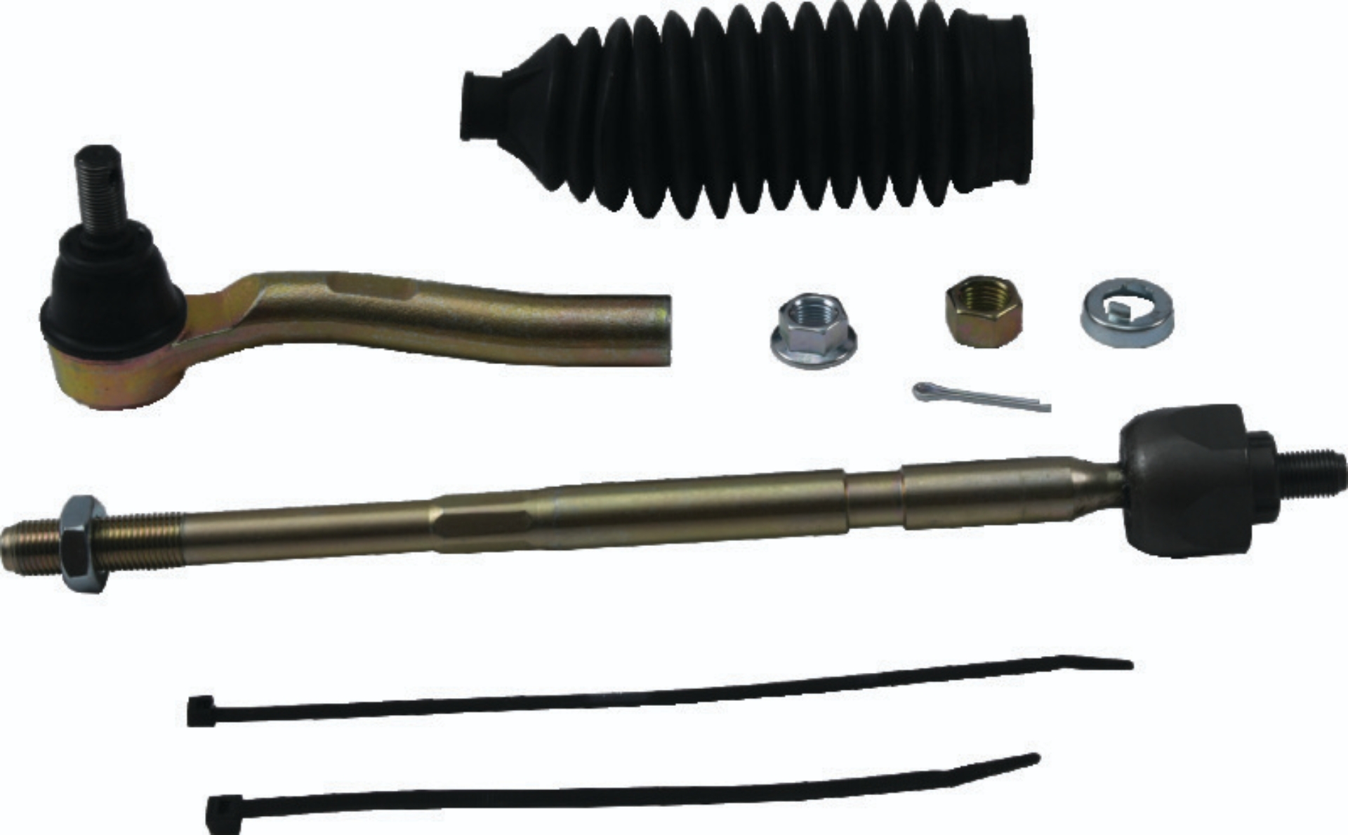 Picture of QuadBoss 16-21 Honda SXS1000 Pioneer 1000 Steering Rack Tie Rod Assembly Kit - Right Inner & Outer