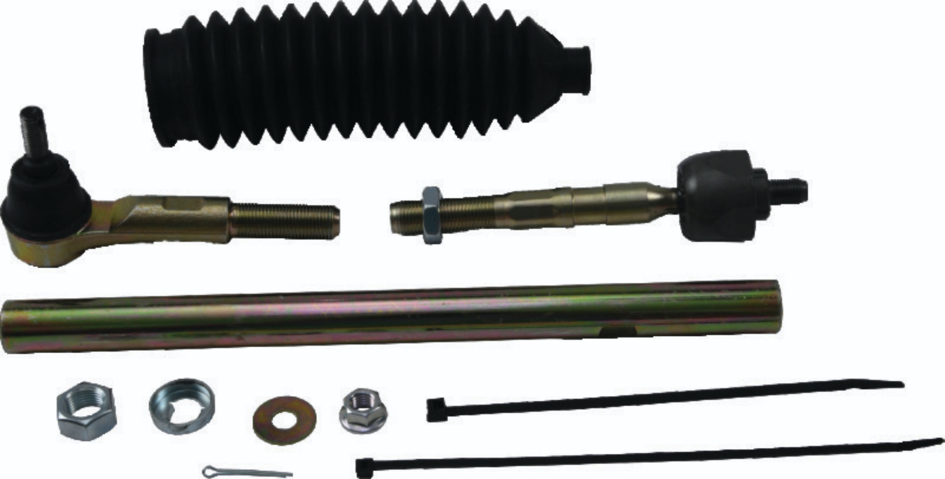 Picture of QuadBoss 19-21 Honda SXS1000 Talon 1000R Steering Rack Tie Rod Assembly Kit - Right Inner & Outer
