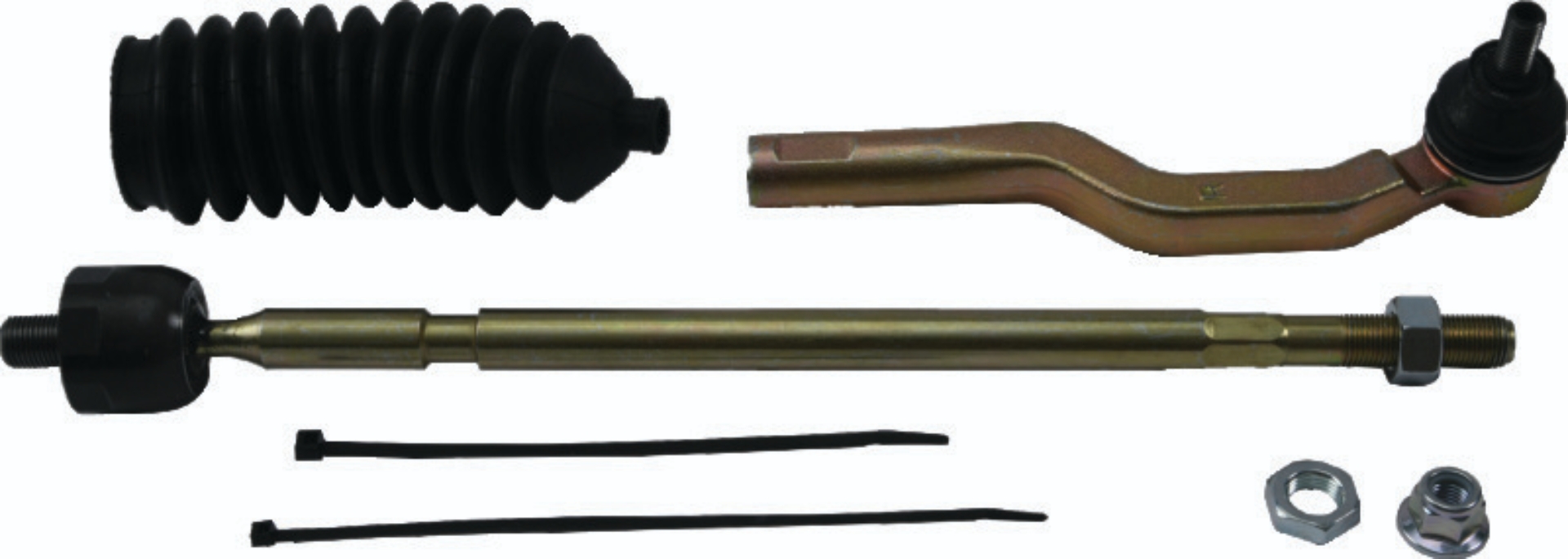 Picture of QuadBoss 19-21 Polaris RZR XP 4 Turbo S Steering Rack Tie Rod Assembly Kit - Right Inner & Outer
