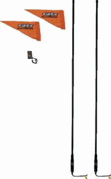 Picture of QuadBoss 6Ft Smoke Dual Whip Remote